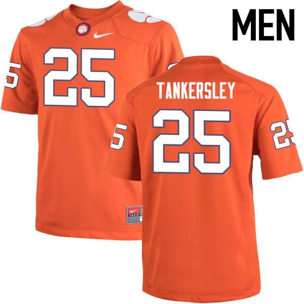 Men's Clemson Tigers Cordrea Tankersley #25 Colloge Orange NCAA Elite Football Jersey Restock SDI57N7B
